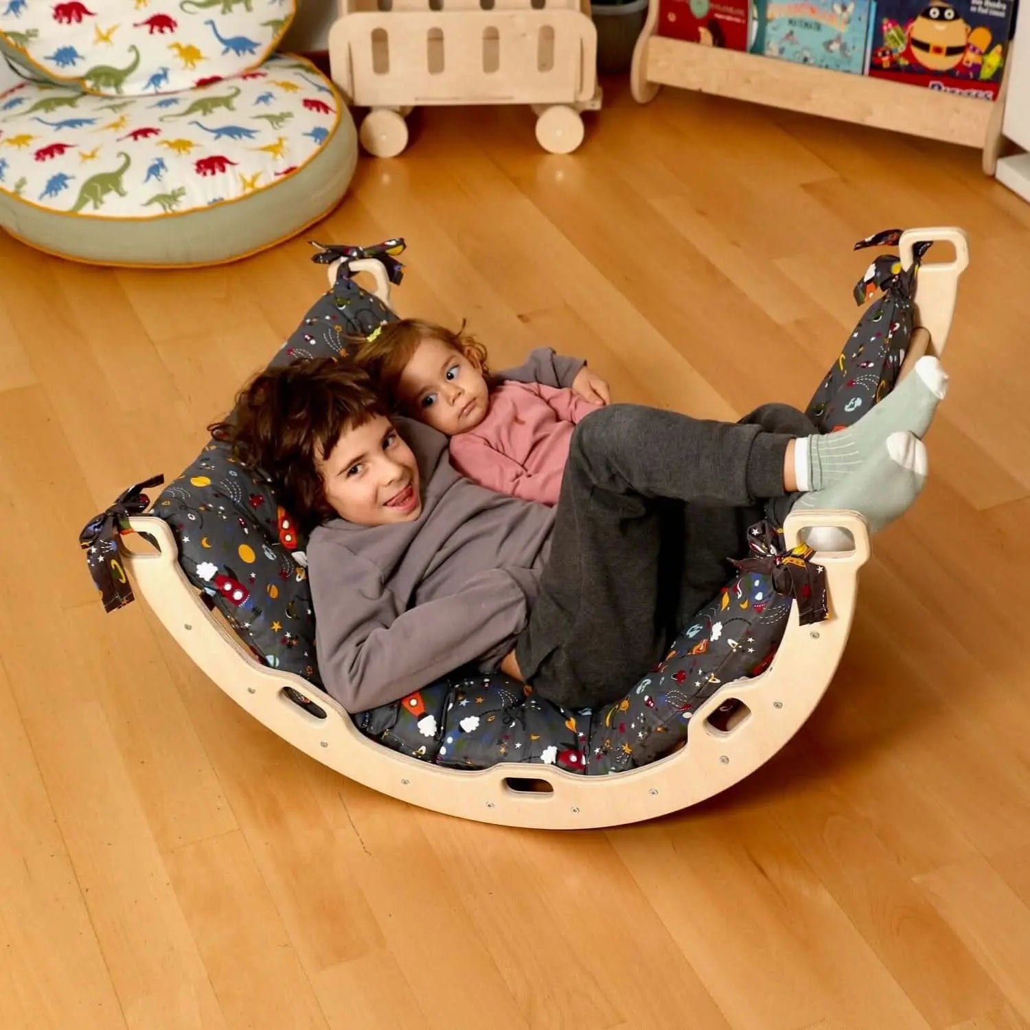 Medium Montessori Climbing Arch And Rocker Pillow Ramp Set Kidodido Everetts Place: Online Boutique