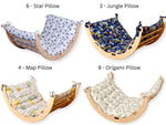 Kidodido Medium Montessori Climbing Arch And Rocker Pillow Ramp Set - Baby & Toddler > Baby Toys & Activity Equipment > Baby Bouncers & Rockers Climbing Arch and Rockers