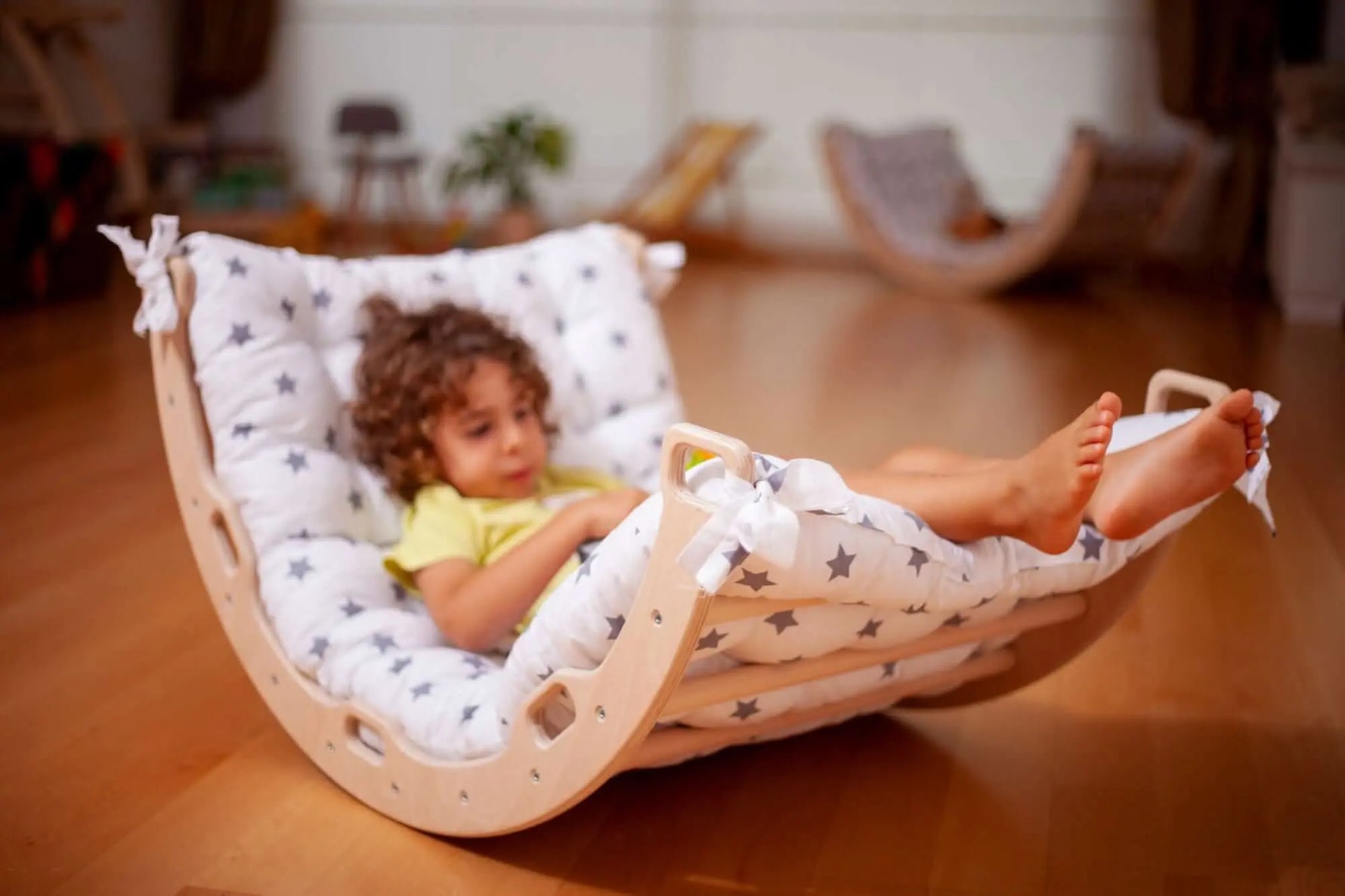Kidodido Medium Montessori Climbing Arch And Rocker Pillow Ramp Set - Baby & Toddler > Baby Toys & Activity Equipment > Baby Bouncers & Rockers Climbing Arch and Rockers