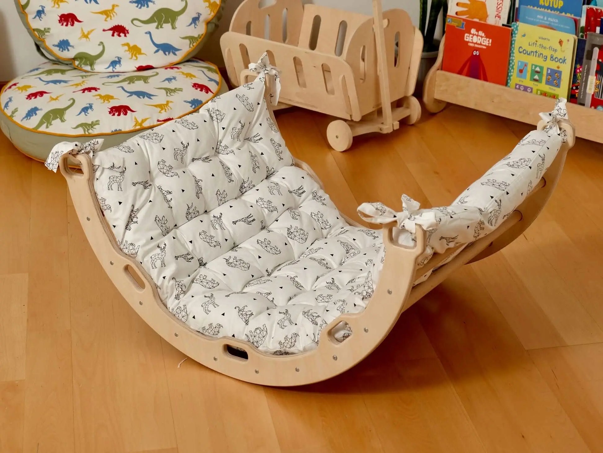 Medium Montessori Climbing Arch And Rocker Pillow Ramp Set Kidodido Everetts Place: Online Boutique