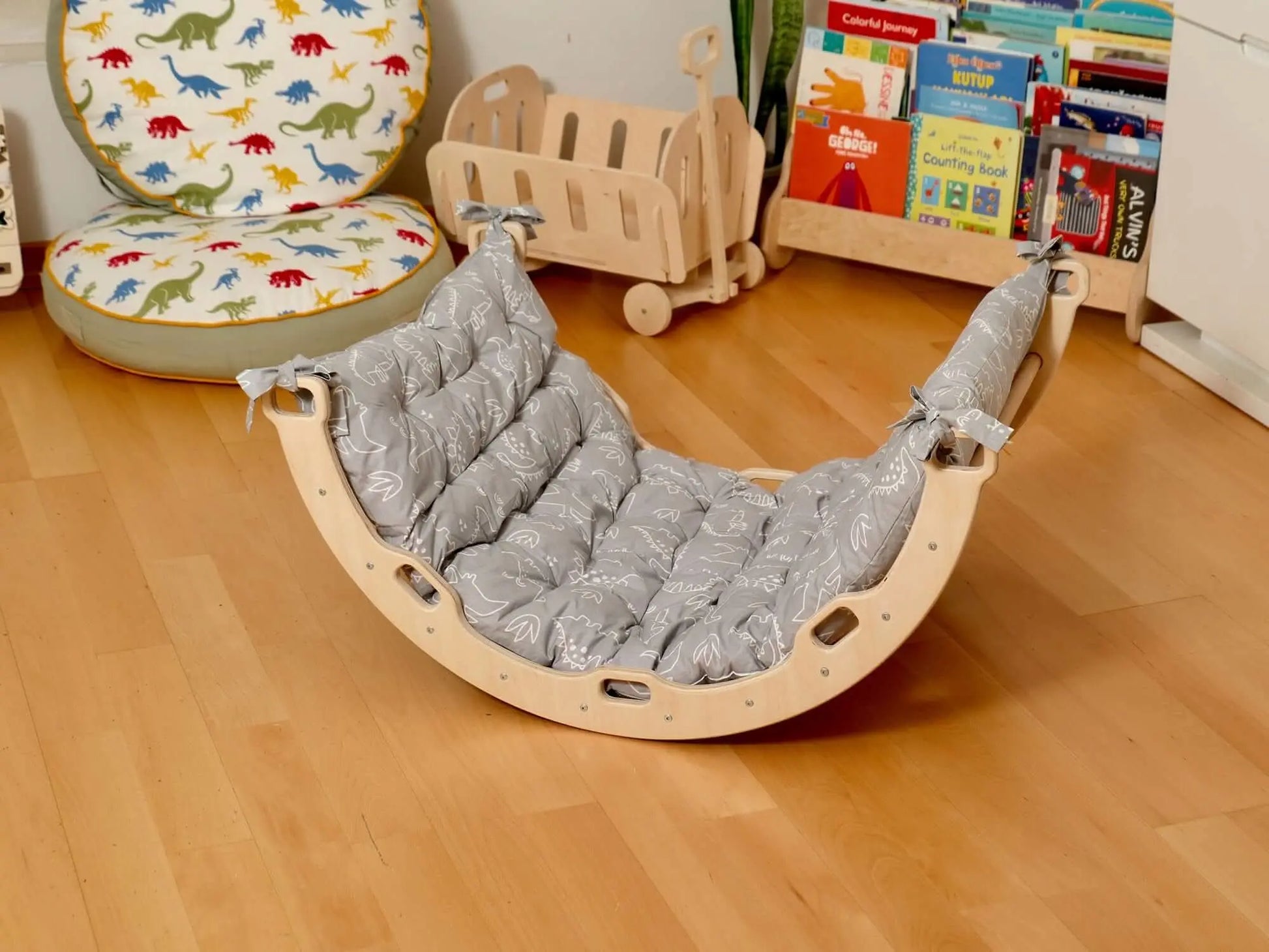 Medium Montessori Climbing Arch And Rocker Pillow Ramp Set Kidodido Everetts Place: Online Boutique