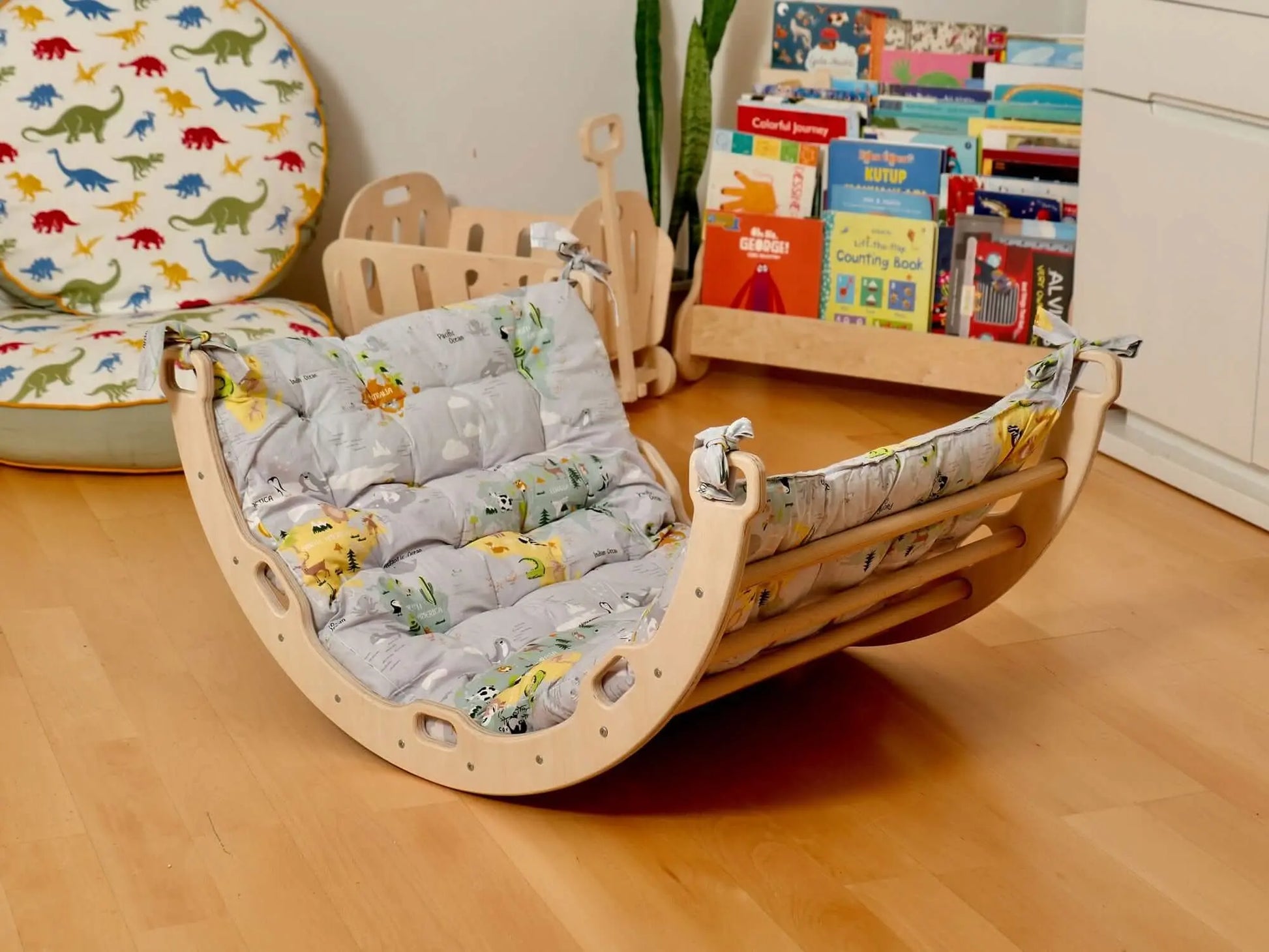 Medium Montessori Climbing Arch And Rocker Pillow Ramp Set Kidodido Everetts Place: Online Boutique