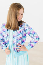 Mila & Rose ® Mermaid Flip Sequin Jacket For Girls Sparkling Style - Everetts Place Boutique - 