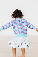 Mila & Rose ® Mermaid Flip Sequin Jacket For Girls Sparkling Style - Everetts Place Boutique - 
