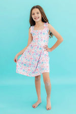 Mila & Rose ® Mermaid Tails Ruffle Cross Back Dress - 