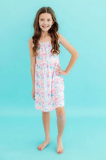 Mila & Rose ® Mermaid Tails Ruffle Cross Back Dress - 