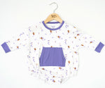 Bubble Baby Mermaid | Long Sleeve Bubble Romper - 