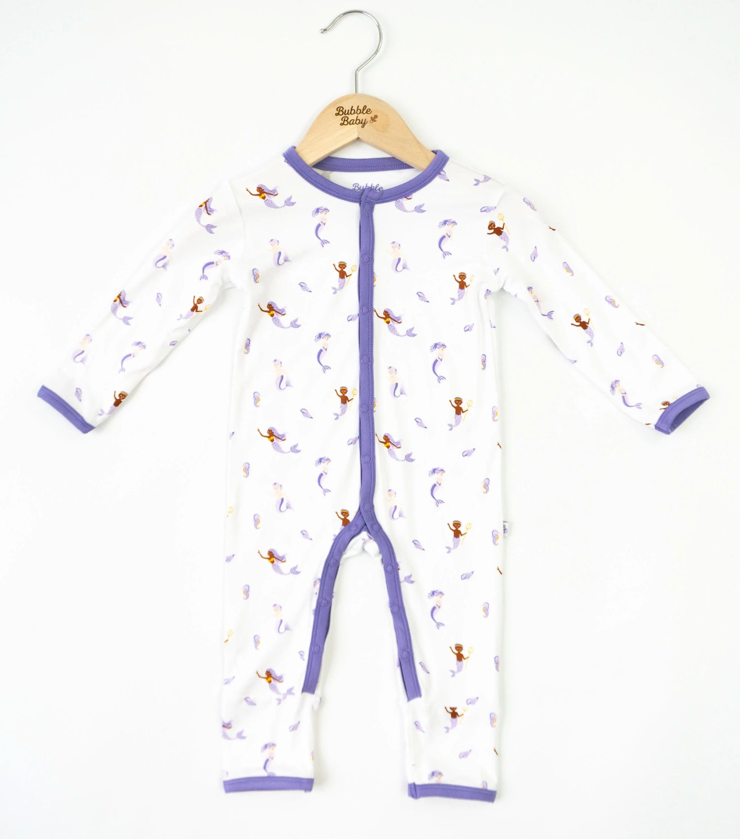 Bubble Baby Mermaid | Snap Romper - 