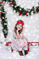 Mila & Rose ® Merry And Bright Three Quarter Sleeve Pocket Twirl Dress - Apparel & Accessories > Clothing > Dresses Twirl Pocket Dress 3/4