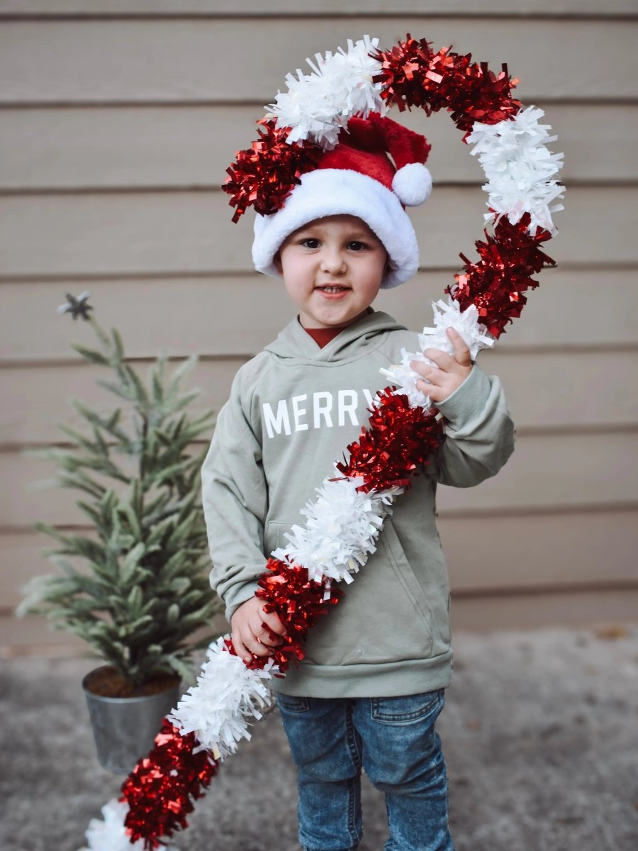 Little Joy Co. Merry Christmas Graphic Hoodie - Everetts Place Boutique - 