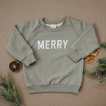 Little Joy Co. Merry Graphic Organic Cotton 2pc Jogger Set - Everetts Place Boutique - 