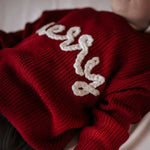 Little Joy Co. Merry Hand Embroidered Sweater - Everetts Place Boutique - 