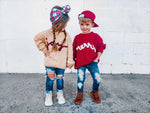 Little Joy Co. Merry Hand Embroidered Sweater - Everetts Place Boutique - 