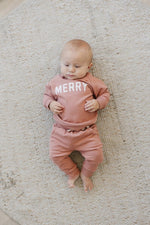 Little Joy Co. Merry Organic Cotton 2pc Jogger Set - Everetts Place Boutique - 
