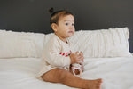 Little Joy Co. Merry Organic Cotton Sweatshirt Romper - Everetts Place Boutique - 