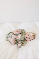 Little Joy Co. Merry Sweatshirt Romper - Everetts Place Boutique - 