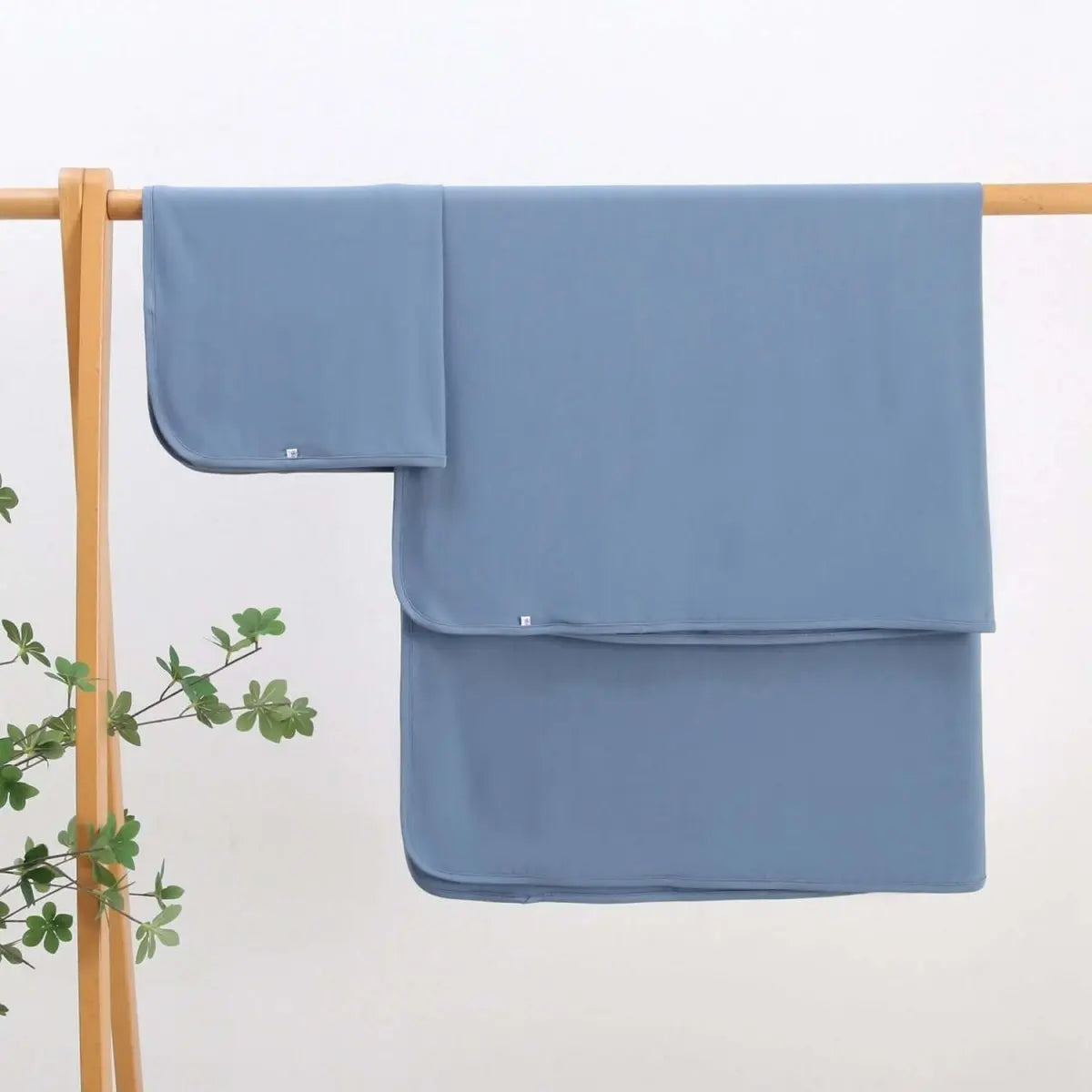 Luxie Charm Midnight Blue Bamboo Swaddle Blanket - Everetts Place Boutique - 