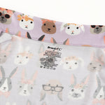 Dreamlet Midsummer Bunnies Womens Bamboo Short Sleeve Pajama Set - Apparel & Accessories > Clothing > Sleepwear & Loungewear Women's PJs