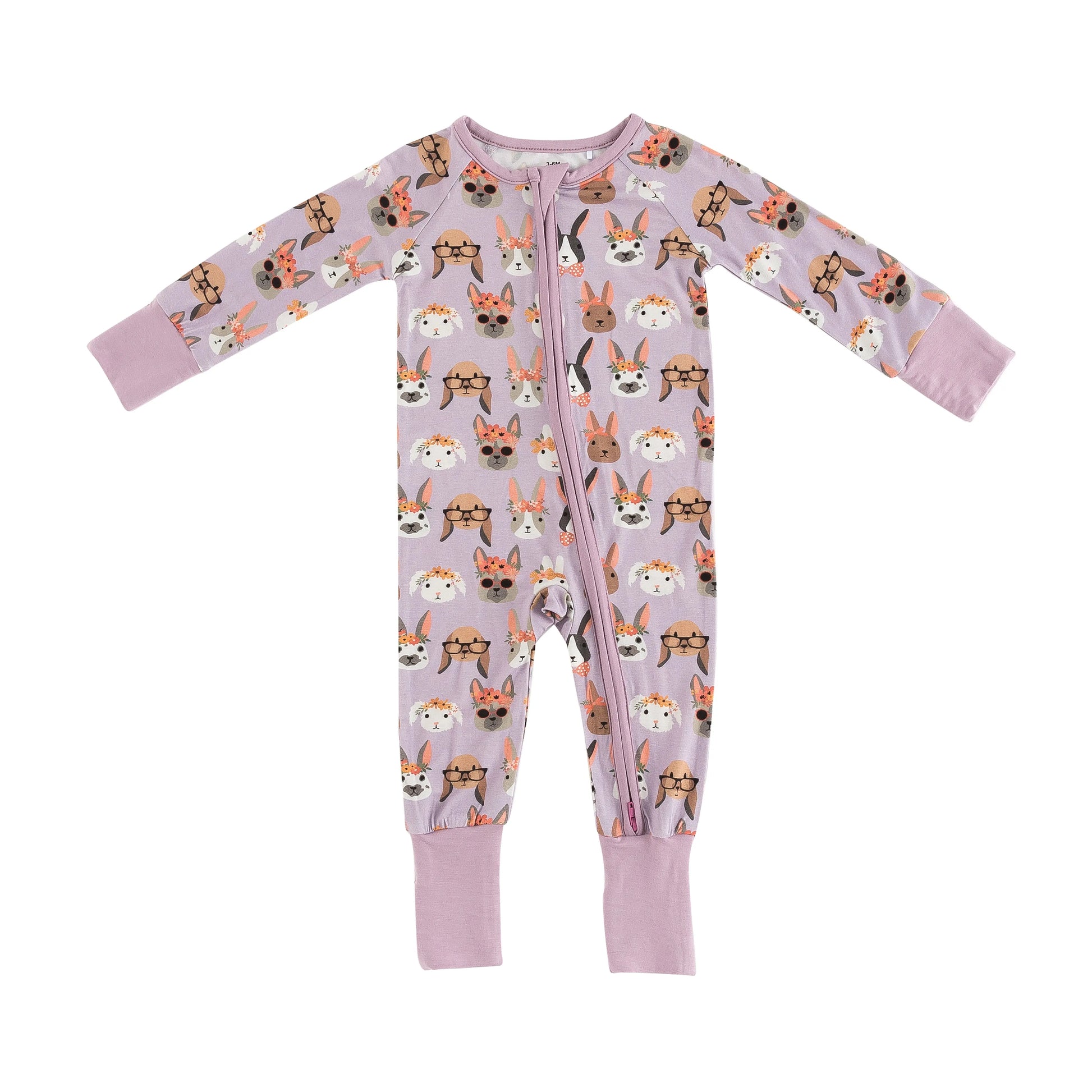 Midsummer Bunnies (Convertible Zip Footies) Dreamlet Everetts Place: Online Boutique