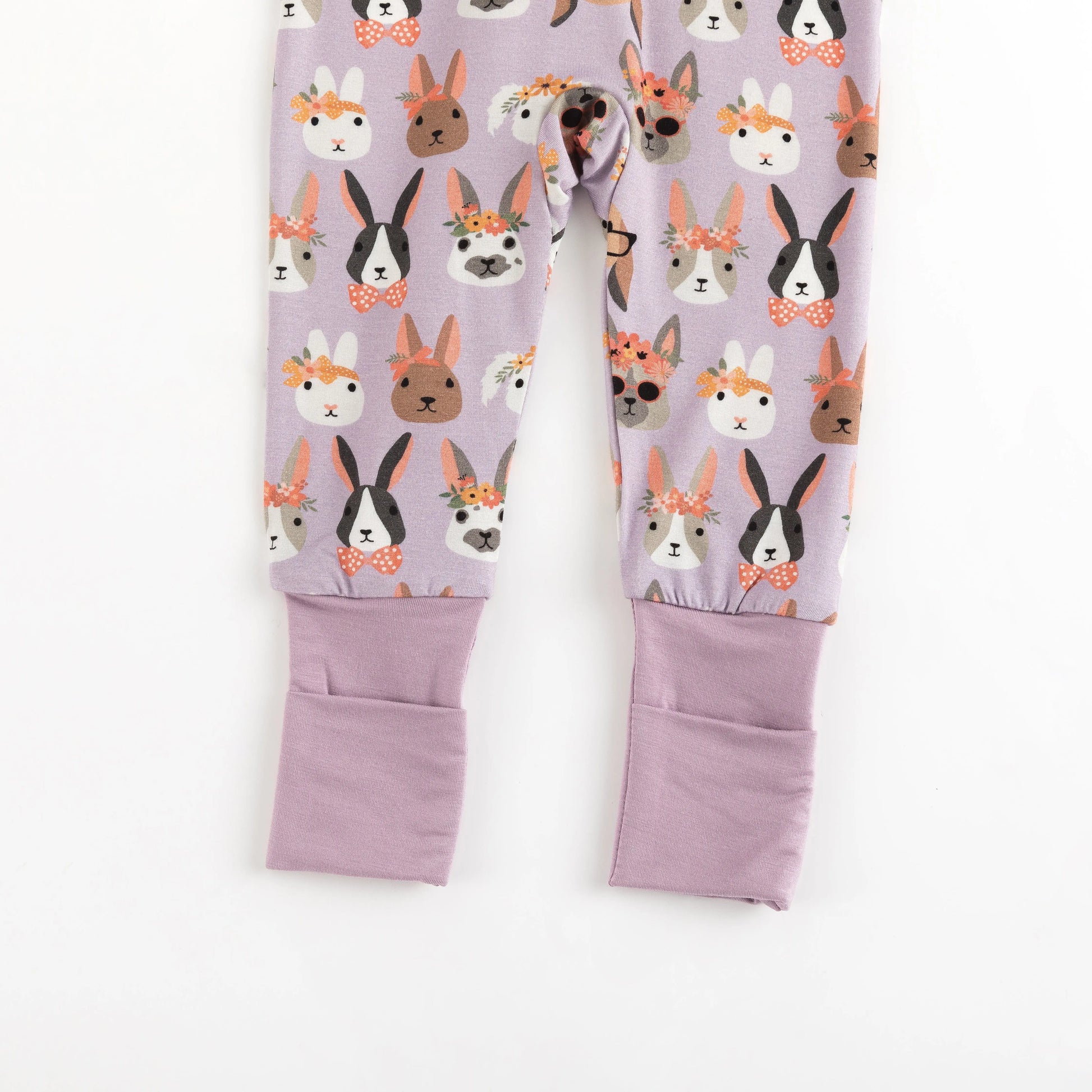 Midsummer Bunnies (Convertible Zip Footies) Dreamlet Everetts Place: Online Boutique