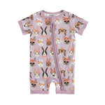Dreamlet Midsummer Bunnies Romper Dreamlet Bamboo Comfort Fit - Apparel & Accessories > Clothing > Baby & Toddler Clothing > Baby & Toddler Sleepwear Romper