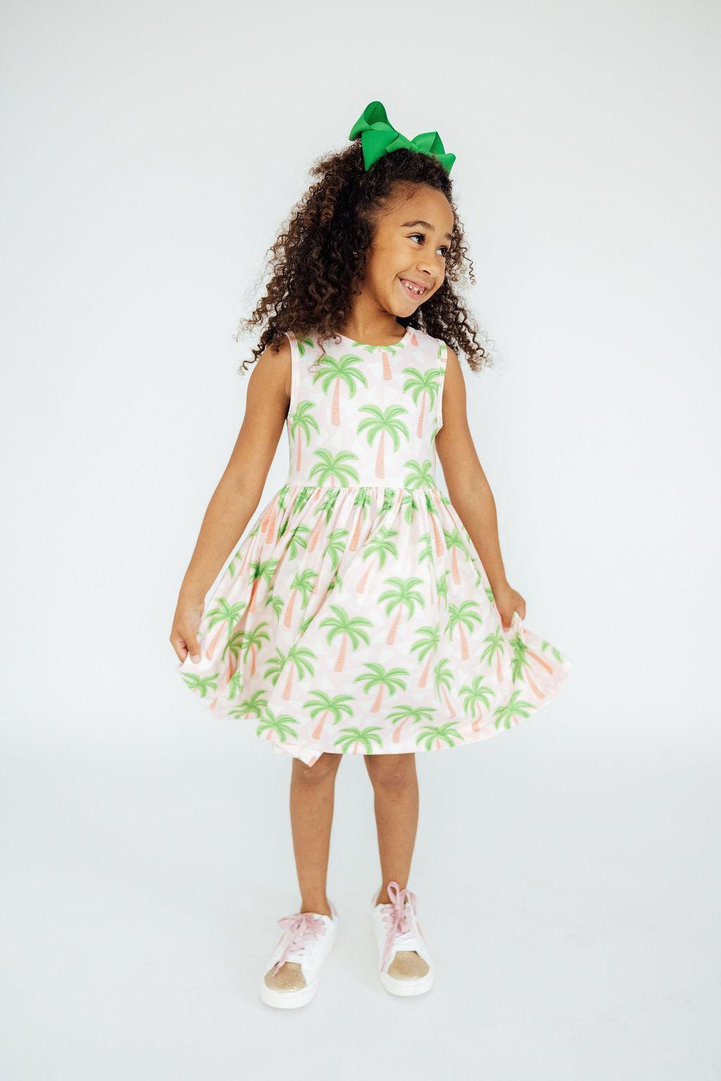 Mila And Rose Breezy Beauty Tank Twirl Dress For Toddlers Mila & Rose ® Everetts Place: Online Boutique