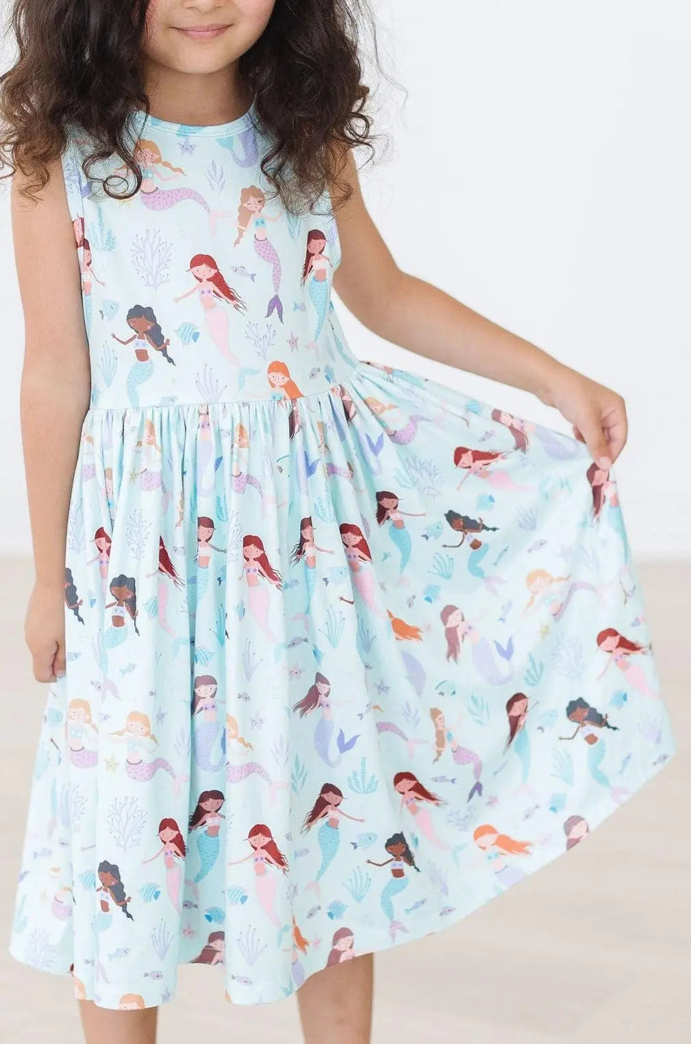 Mila And Rose Happy Clam Tank Twirl Dress For Toddlers Mila & Rose ® Everetts Place: Online Boutique