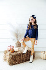 Mila & Rose ® Mila And Rose High Waisted Fall Floral Leggings For Women - Everetts Place Boutique - 