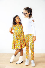 Mila & Rose ® Mila And Rose High Waisted Fall Floral Leggings For Women - Everetts Place Boutique - 