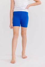 Mila And Rose Royal Blue Twirl Shorts High Waisted Layering Mila & Rose ® Everetts Place: Online Boutique