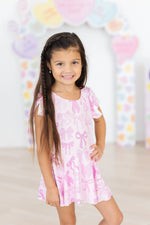 Mila And Rose Twinkle Ties Short Sleeve Twirl Leotard Mila & Rose ® Everetts Place: Online Boutique