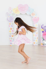 Mila And Rose Twinkle Ties Short Sleeve Twirl Leotard Mila & Rose ® Everetts Place: Online Boutique