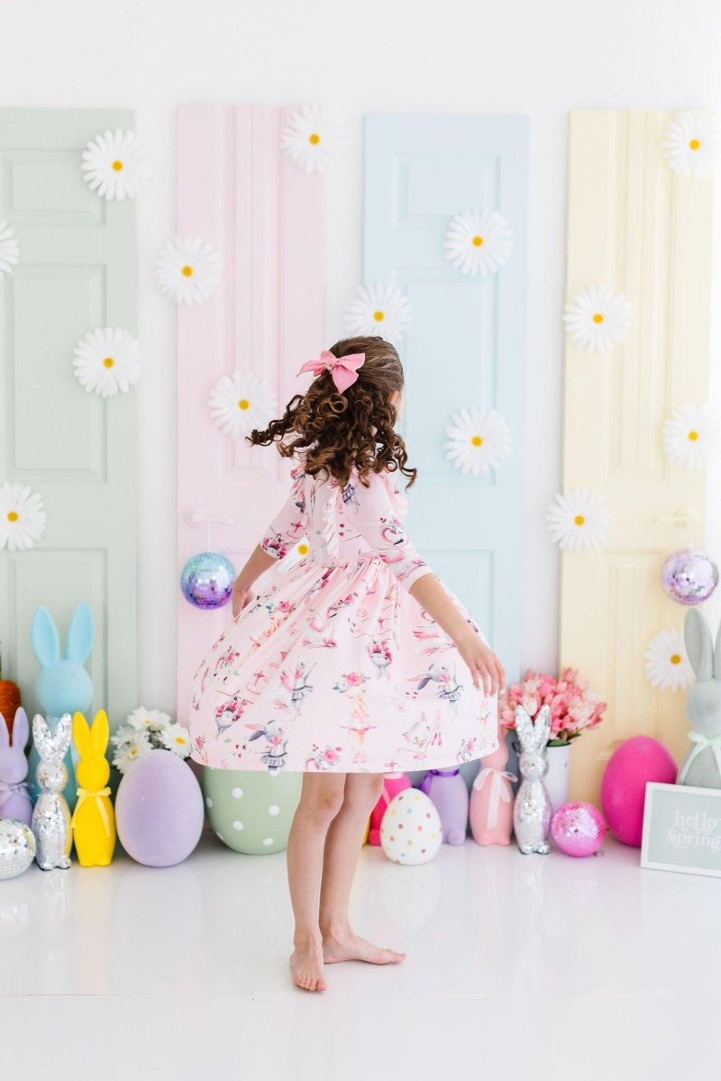 Mila & Rose ® Mila Rose Ballet Beauties Ruffle Twirl Dress for Girls - Everetts Place Boutique - 