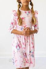 Mila & Rose ® Mila Rose Ballet Beauties Ruffle Twirl Dress for Girls - Everetts Place Boutique - 