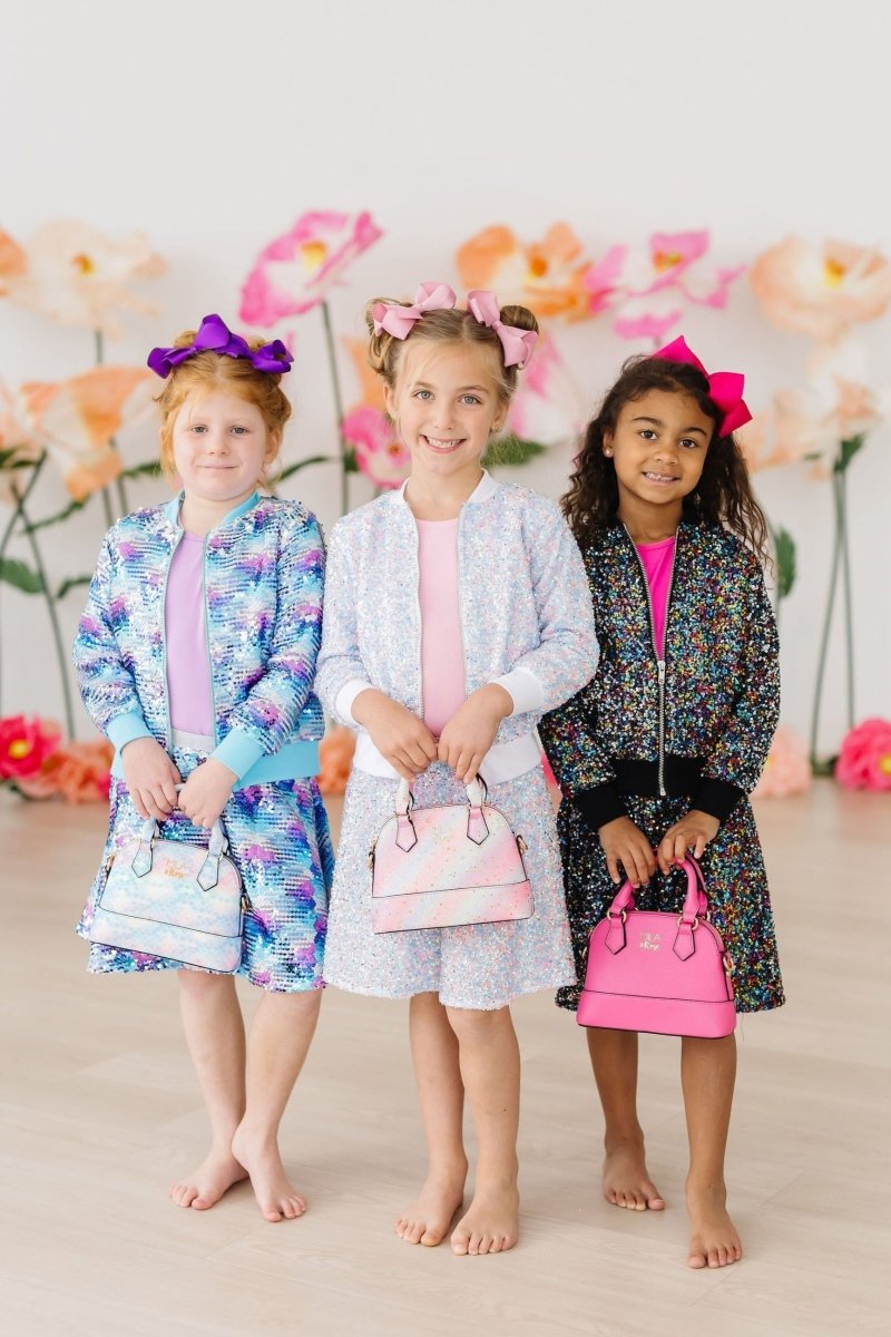 Mila & Rose ® Mila Rose Cotton Candy Sequin Twirl Skort With Shorts - Everetts Place Boutique - 