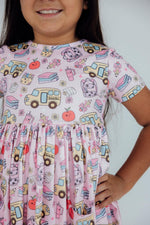 Mila Rose Playground Princess Pocket Twirl Dress For Girls Mila & Rose ® Everetts Place: Online Boutique