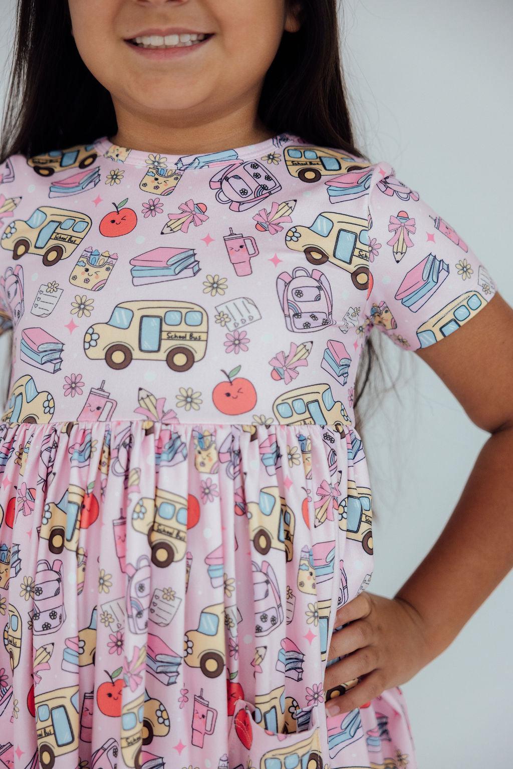 Mila Rose Playground Princess Pocket Twirl Dress For Girls Mila & Rose ® Everetts Place: Online Boutique