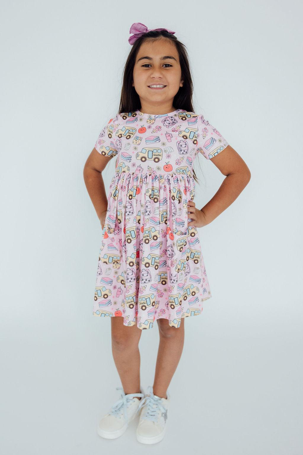 Mila Rose Playground Princess Pocket Twirl Dress For Girls Mila & Rose ® Everetts Place: Online Boutique