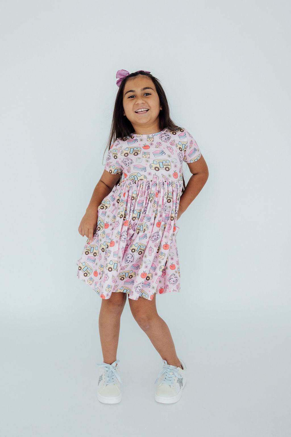 Mila Rose Playground Princess Pocket Twirl Dress For Girls Mila & Rose ® Everetts Place: Online Boutique