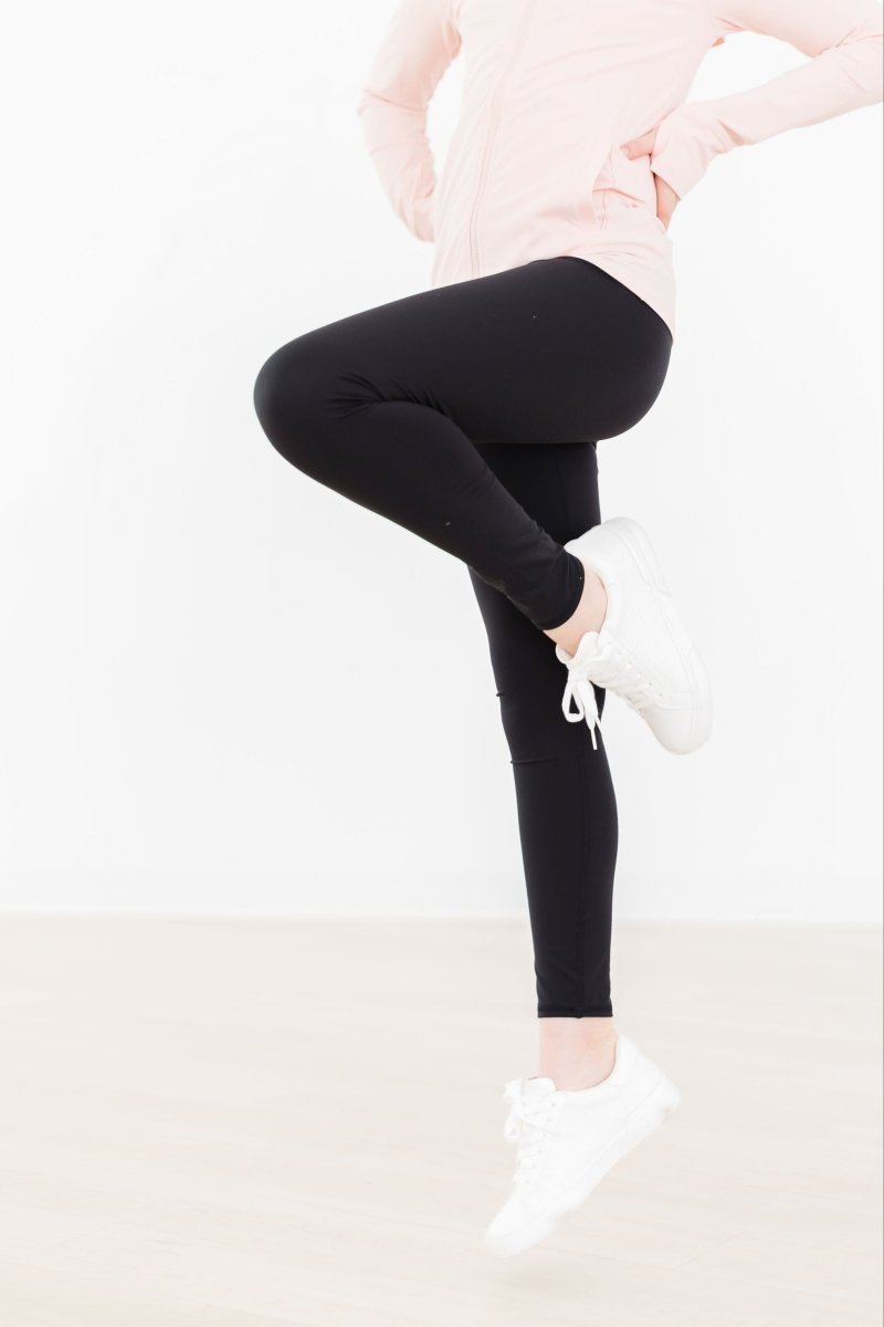 Mila & Rose ® Mila and Rose Balanced Black Active Legging for Yoga - Everetts Place Boutique - 