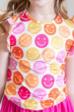 Mila and Rose Dont Worry Be Hippy Short Sleeve Ruffle Tee Mila & Rose ® Everetts Place: Online Boutique 10.00