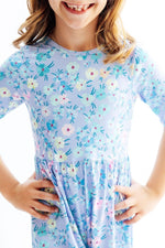 Mila & Rose ® Mila and Rose Girls Petal Party Wide Leg Jumpsuit Chic - Everetts Place Boutique - 