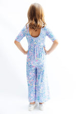 Mila & Rose ® Mila and Rose Girls Petal Party Wide Leg Jumpsuit Chic - Everetts Place Boutique - 
