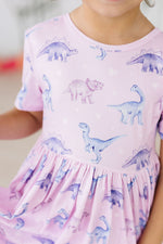 Mila and Rose Jurassic Joy Short Sleeve Pocket Twirl Dress Mila & Rose ® Everetts Place: Online Boutique