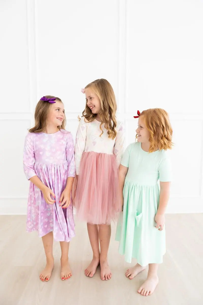Mila and Rose Love Story Three Quarter Sleeve Pocket Dress Mila & Rose ® Everetts Place: Online Boutique