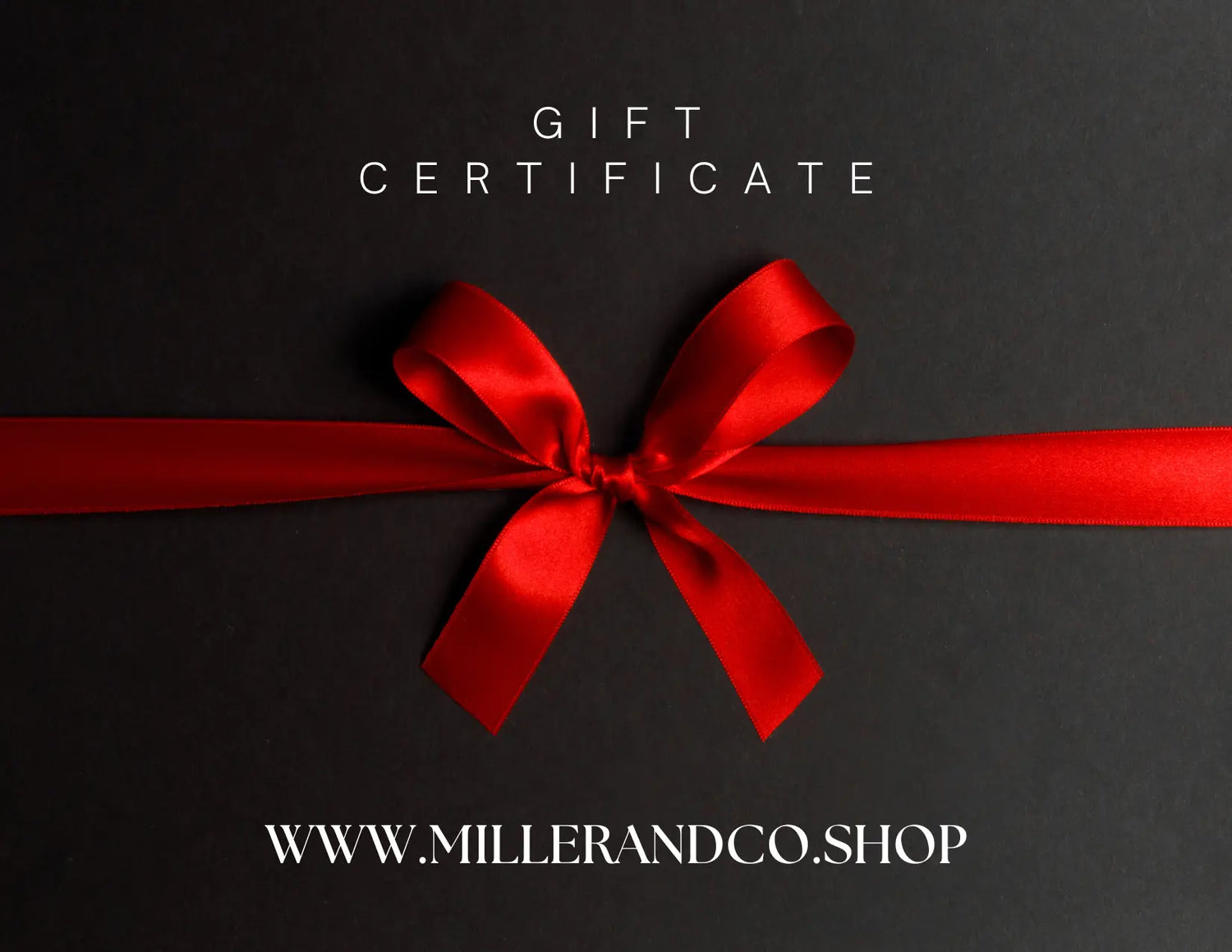 Miller & Co. Gift Card Miller & Co. Everetts Place Boutique