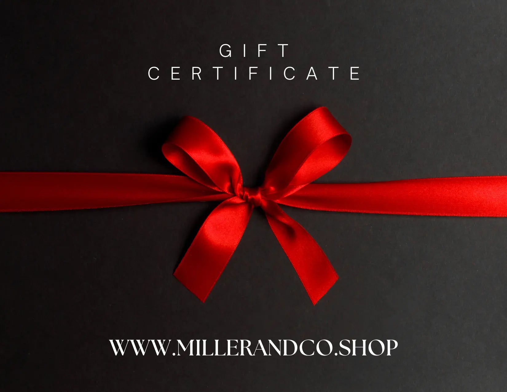 Miller & Co. Gift Card Miller & Co. Everetts Place Boutique