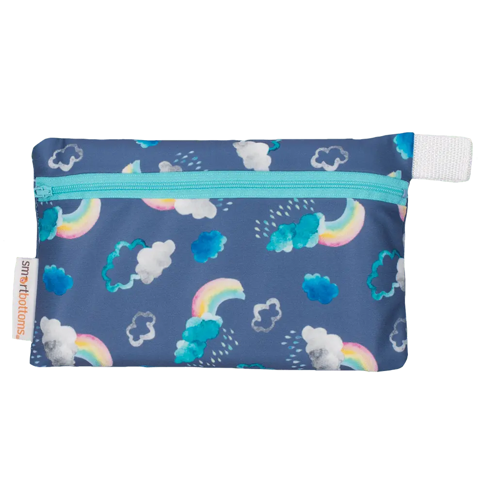 Mini Wet Bag - Over the Rainbow - Blue, Pencil case, Plastic, Coin purse, Rainbow | Everetts Place