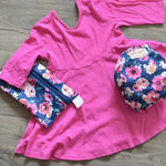 Mini Wet Bag - Petit Bouquet - Sleeve, Pink, Textile, Baby & Toddler Clothing, Purple | Everetts Place