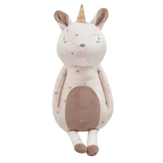 Cleo Unicorn Mini Printed Plush Toy 8 Inch Soft Stuffed Animal Goosewaddle® | Newborn Baby Blankets Toys Teethers Bibs & More